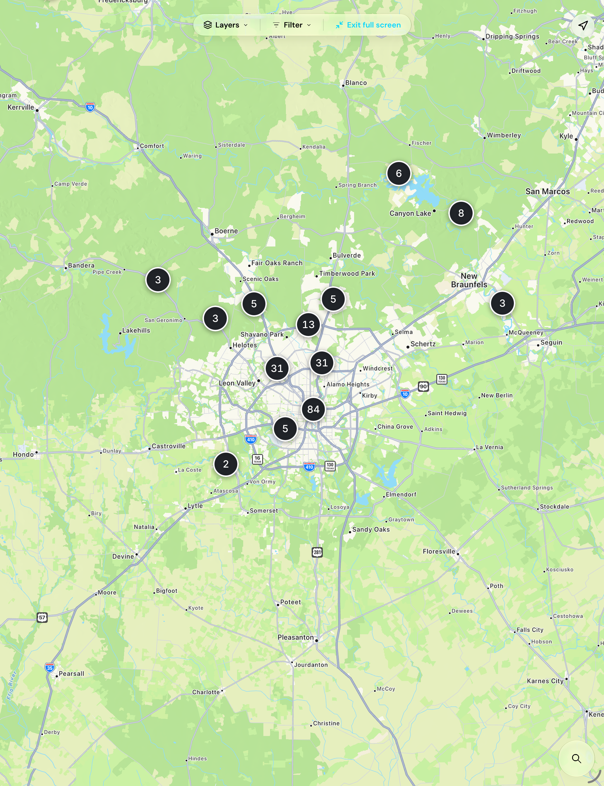 Maps in arc